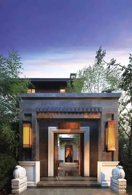 淺談新中式別墅，中式合院別墅為何越來越流行