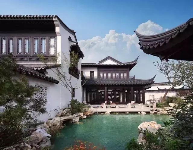 淺談新中式別墅，中式合院別墅為何越來越流行