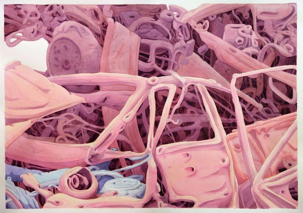 一組天馬行空插畫作品：看不一樣的視覺(jué)世界!