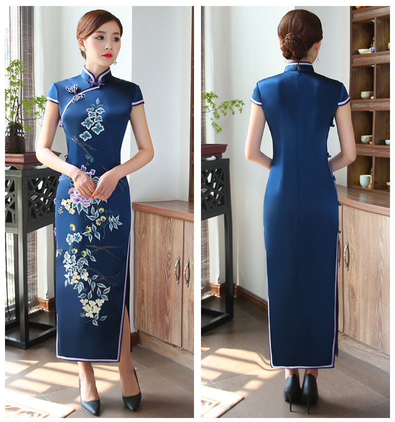 古典氣息繡花旗袍，繡出精致視覺!