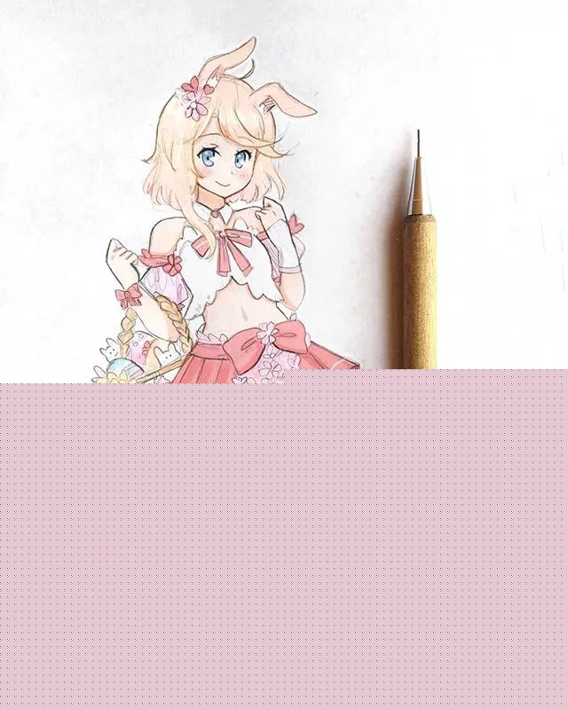 清新可愛(ài)美少女插畫(huà)，萌化你的心！