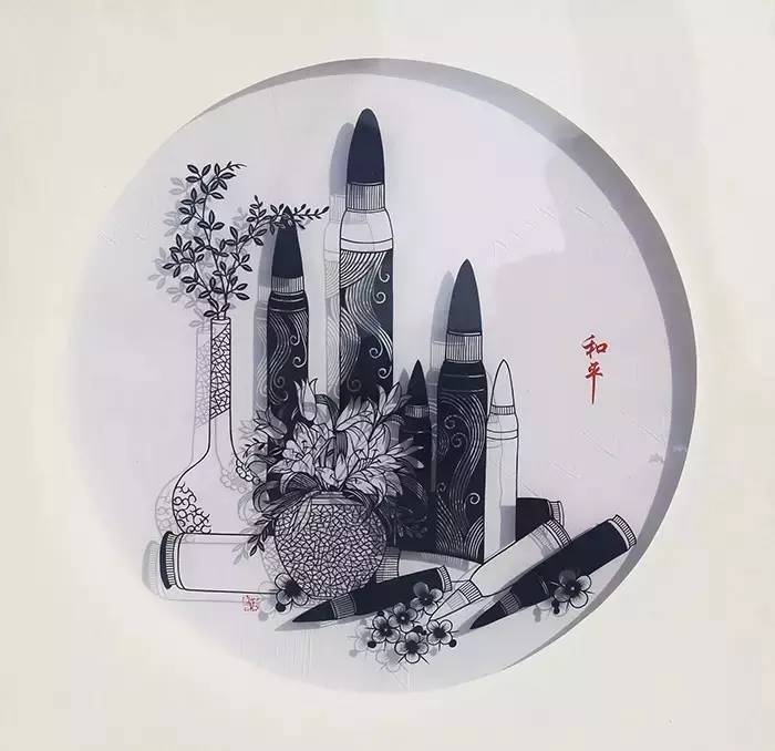 剪紙藝術(shù)作品：一次鏤空一根線條的信仰！