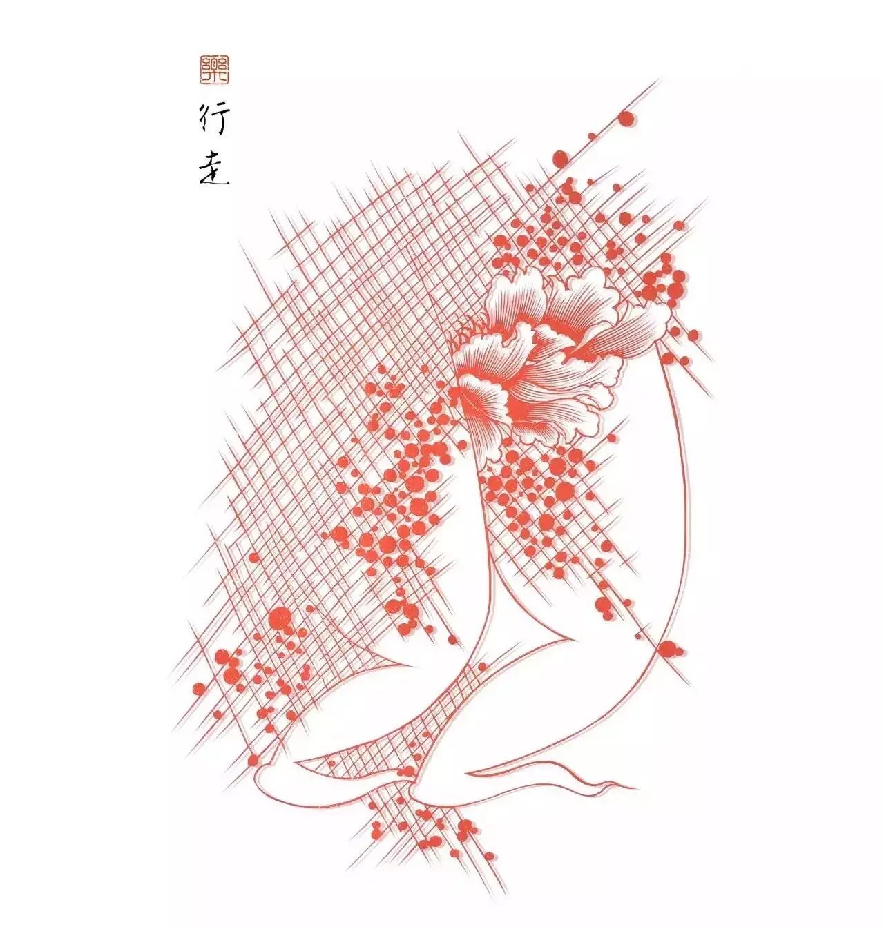 剪紙藝術作品：一次鏤空一根線條的信仰！