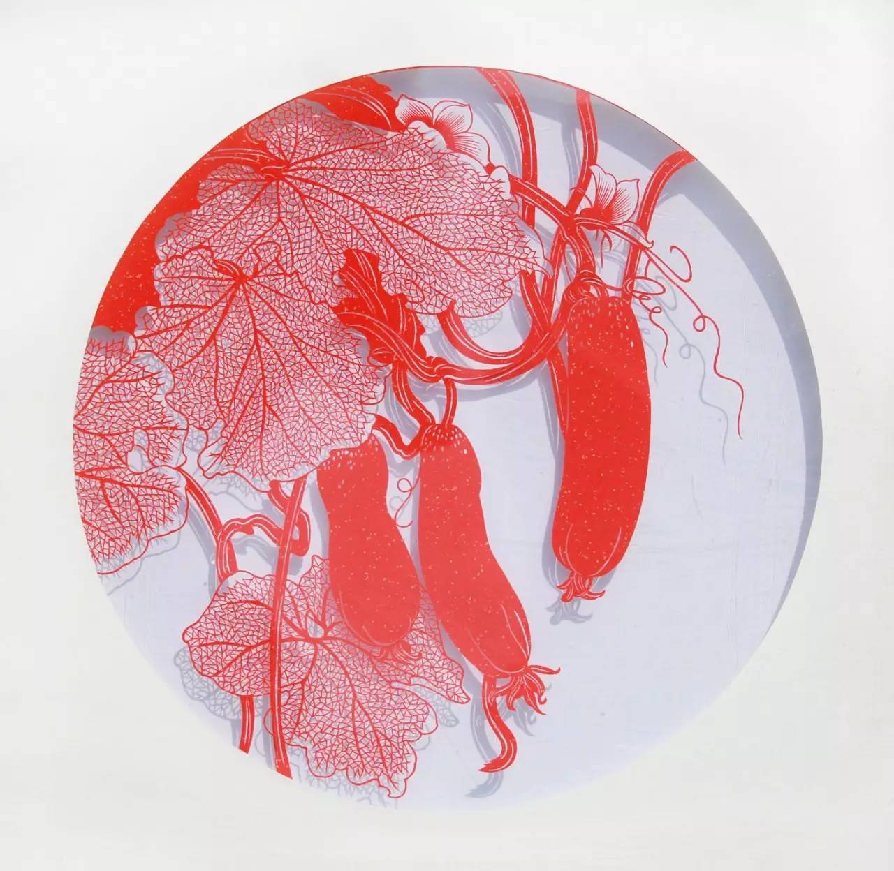 剪紙藝術作品：一次鏤空一根線條的信仰！