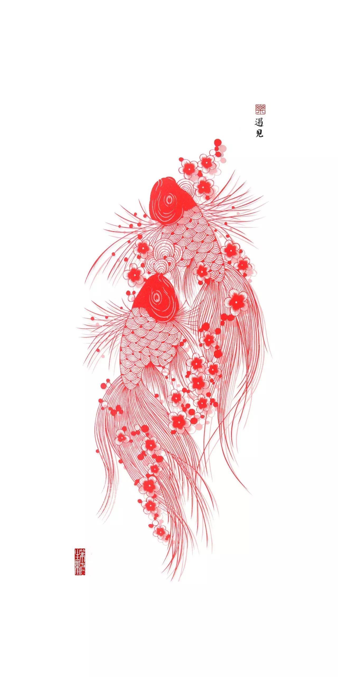 剪紙藝術作品：一次鏤空一根線條的信仰！