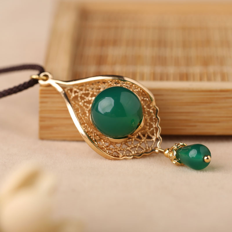 天河念珠項(xiàng)鏈：瑪瑙風(fēng)情的古風(fēng)首飾