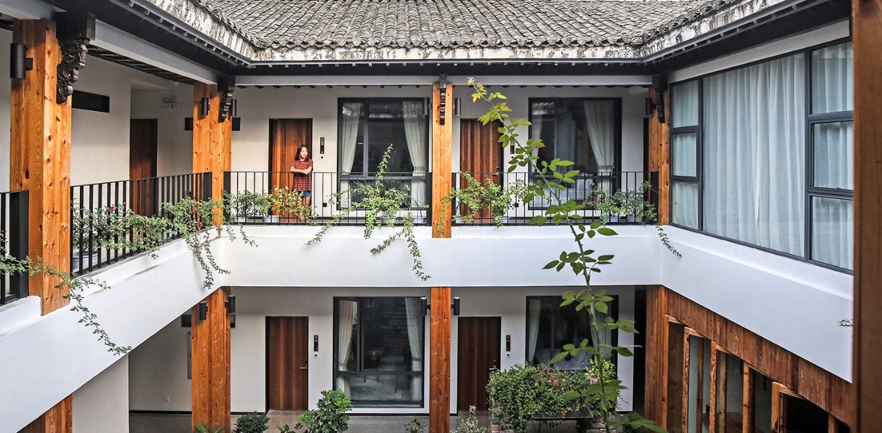 黃山·月棲溪，像老建筑經(jīng)時(shí)光沉淀越來(lái)有味道