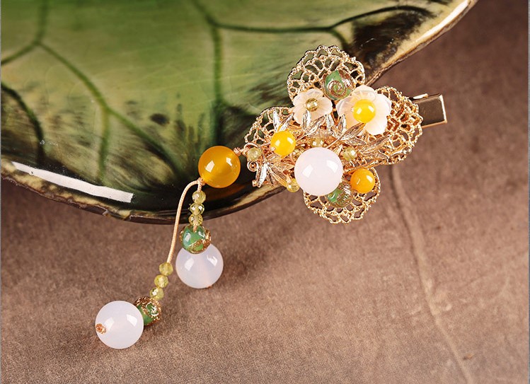 沐陽古粉發(fā)夾，向著陽光生長！