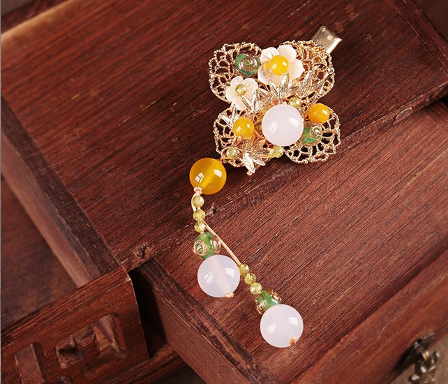 沐陽古粉發(fā)夾，向著陽光生長！