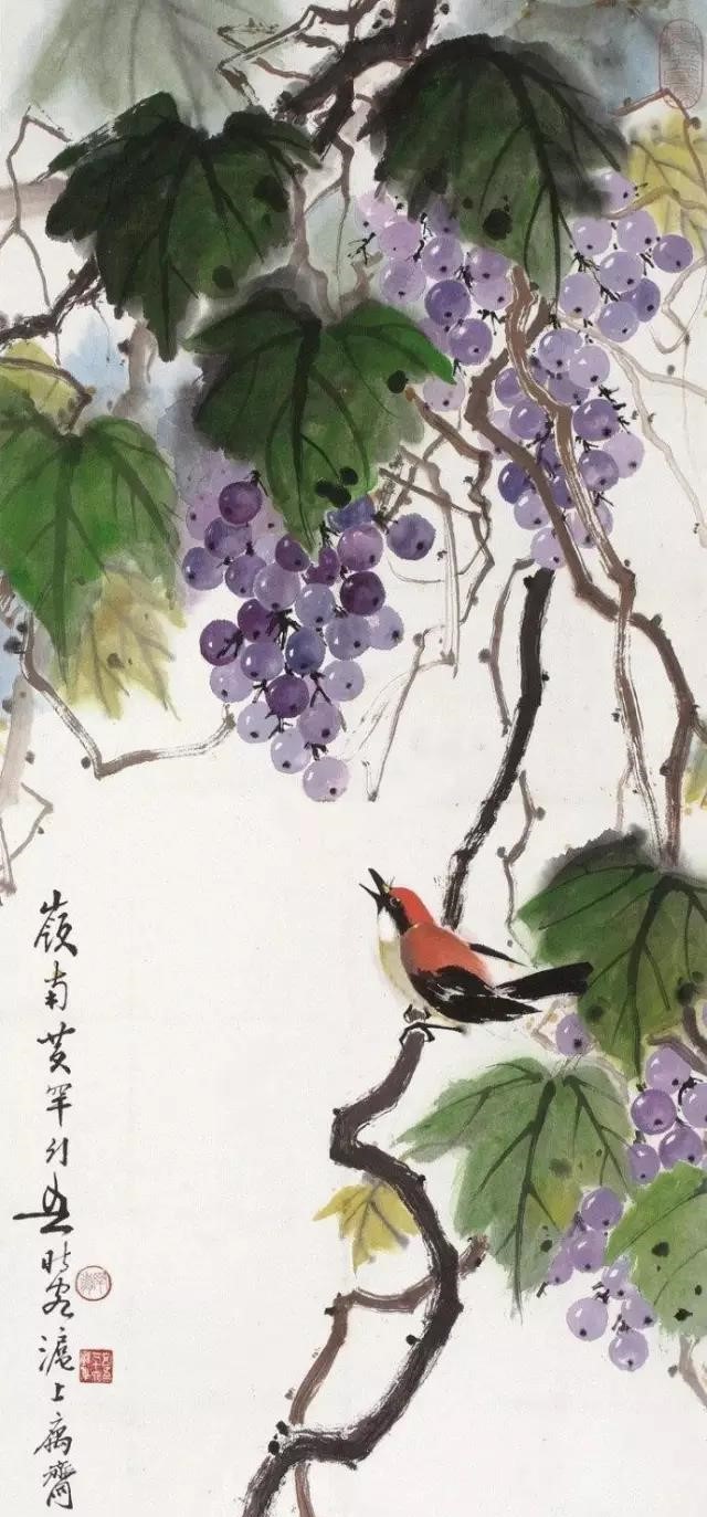 美人如葡萄，秀美如國(guó)畫！