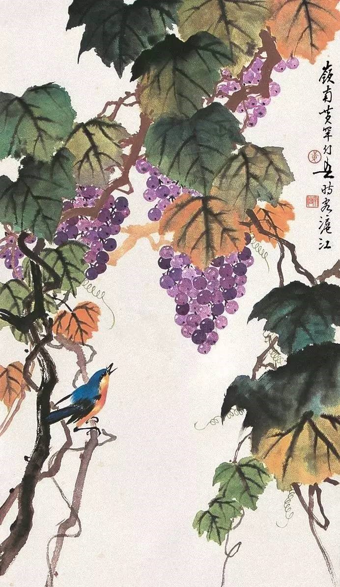 美人如葡萄，秀美如國(guó)畫！