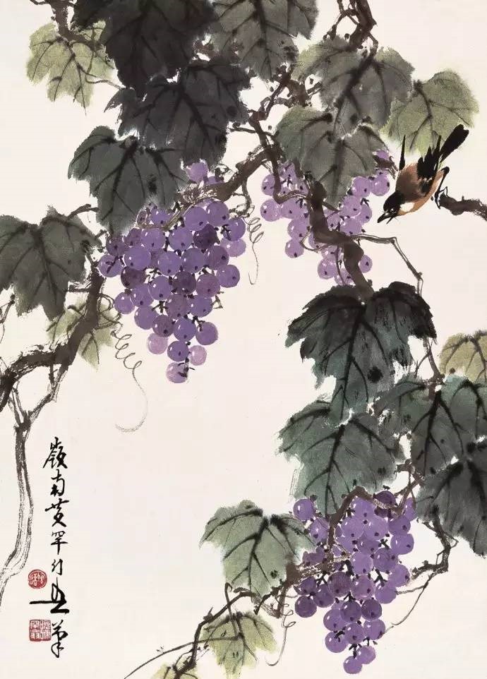 美人如葡萄，秀美如國(guó)畫！