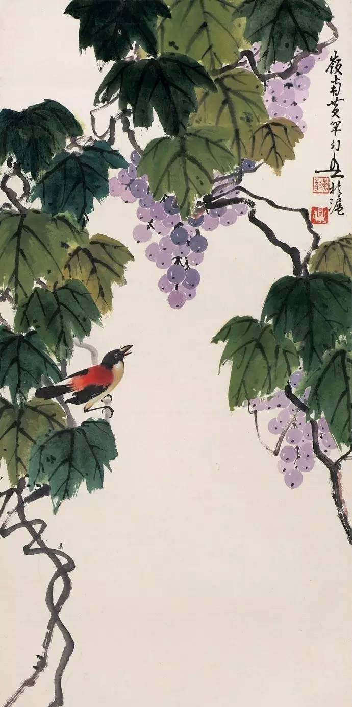 美人如葡萄，秀美如國畫！