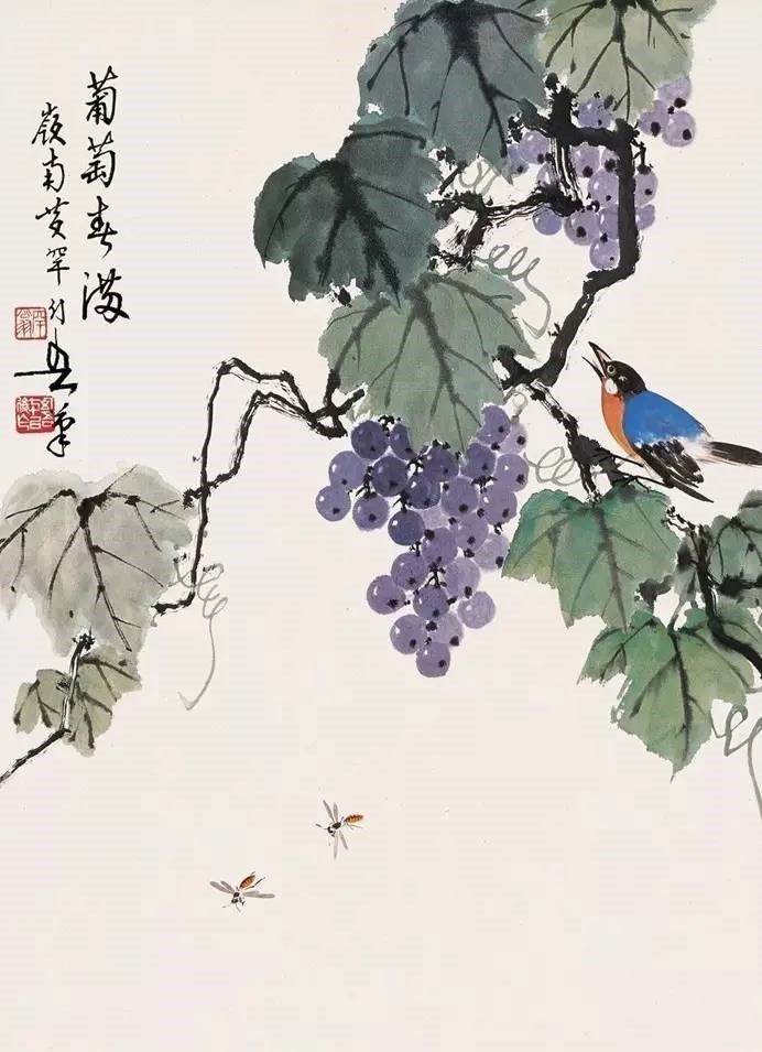 美人如葡萄，秀美如國(guó)畫！