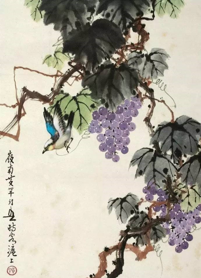 美人如葡萄，秀美如國畫！