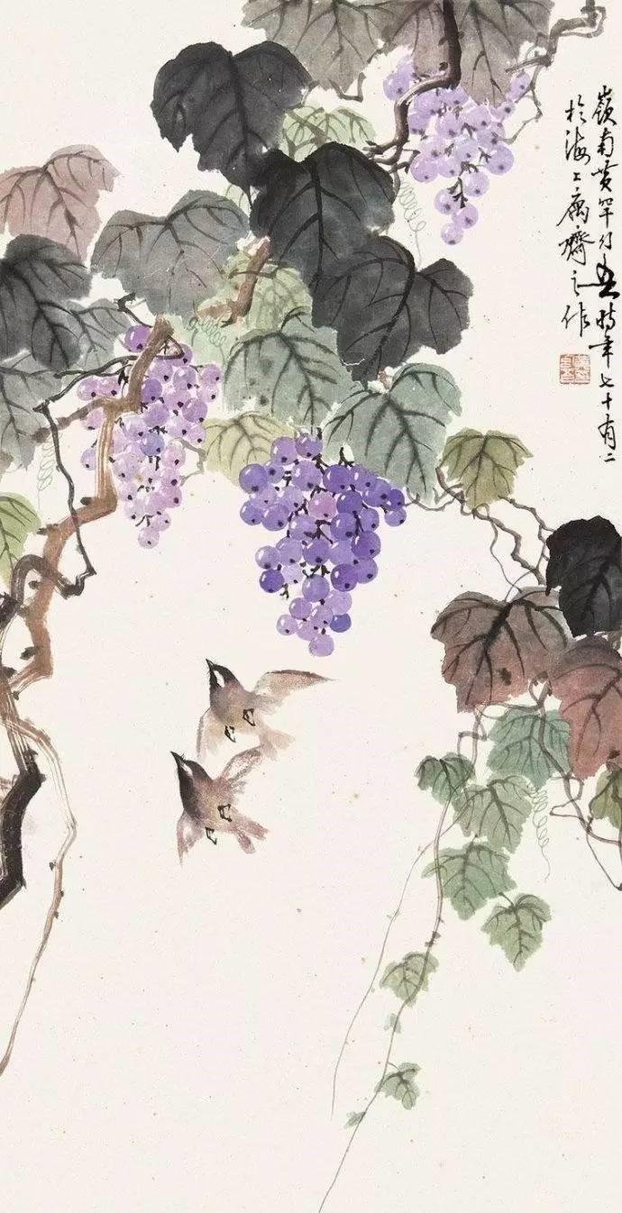 美人如葡萄，秀美如國畫！