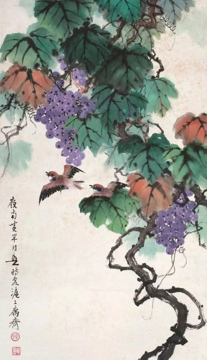 美人如葡萄，秀美如國畫！