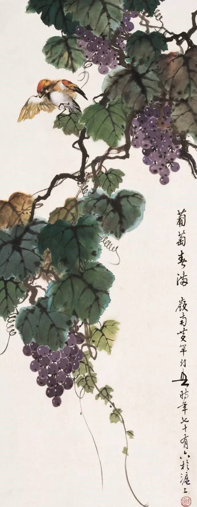 美人如葡萄，秀美如國畫！