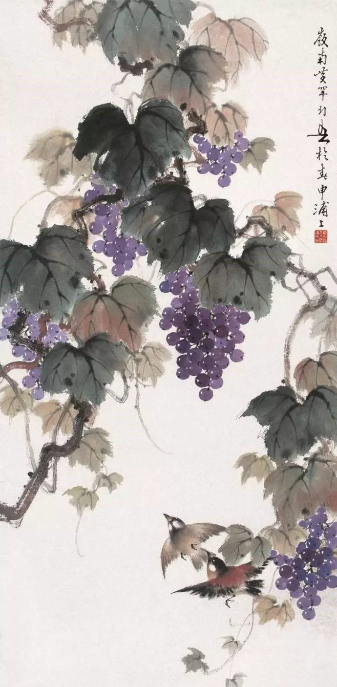 美人如葡萄，秀美如國畫！