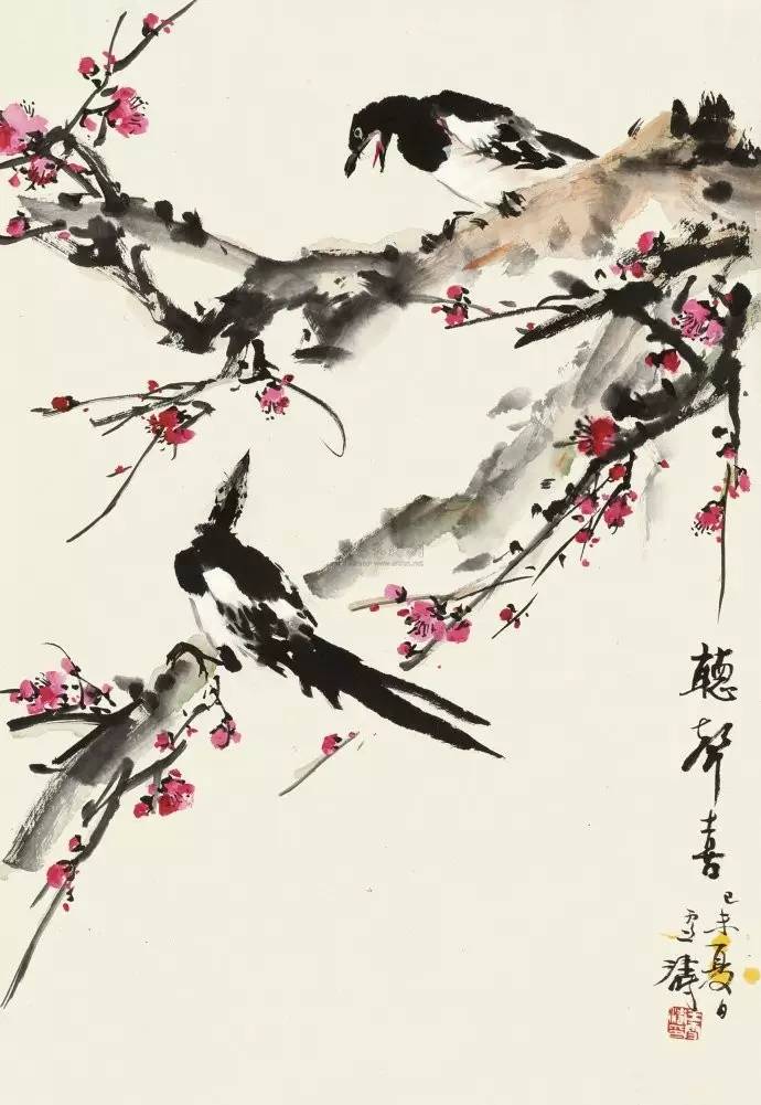 王雪濤國畫作品：28幅精品畫梅美極了！