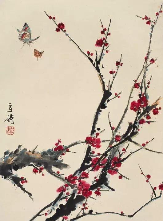王雪濤國畫作品：28幅精品畫梅美極了！