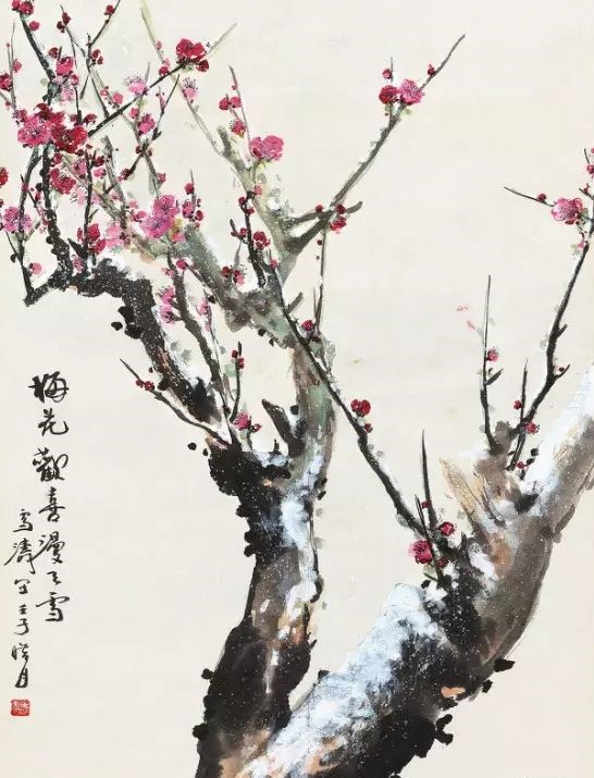 王雪濤國(guó)畫(huà)作品：28幅精品畫(huà)梅美極了！