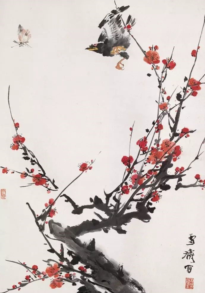 王雪濤國(guó)畫作品：28幅精品畫梅美極了！