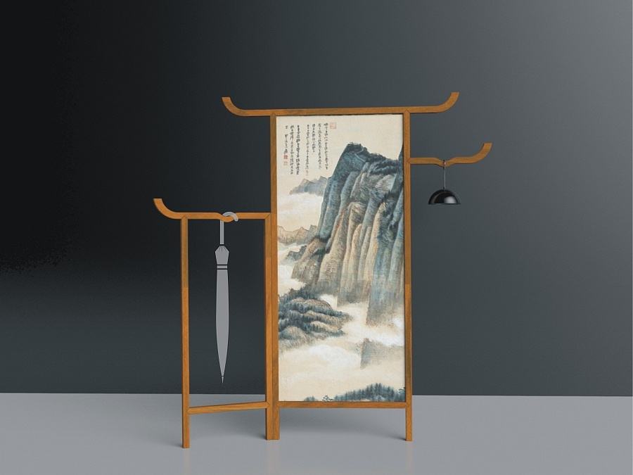 屏風(fēng)之美，誕生于朦朧的東方之美！