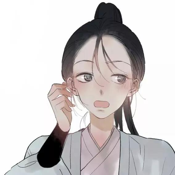 卡通情侶古風(fēng)頭像，萌化動人心！