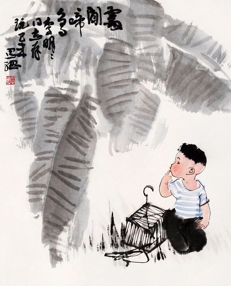 國畫里的兒童，萌翻六一兒童節(jié)！