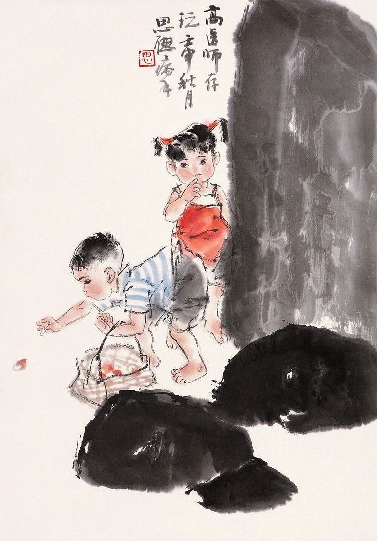 國(guó)畫里的兒童，萌翻六一兒童節(jié)！