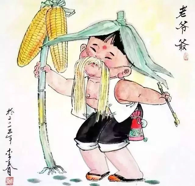 國畫里的兒童，萌翻六一兒童節(jié)！