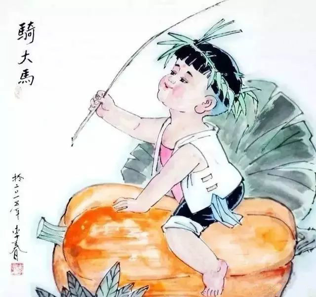 國畫里的兒童，萌翻六一兒童節(jié)！