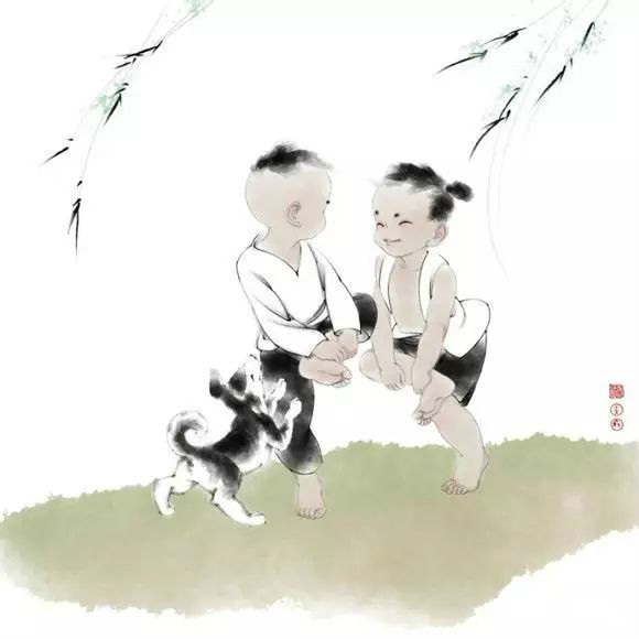 國(guó)畫里的兒童，萌翻六一兒童節(jié)！