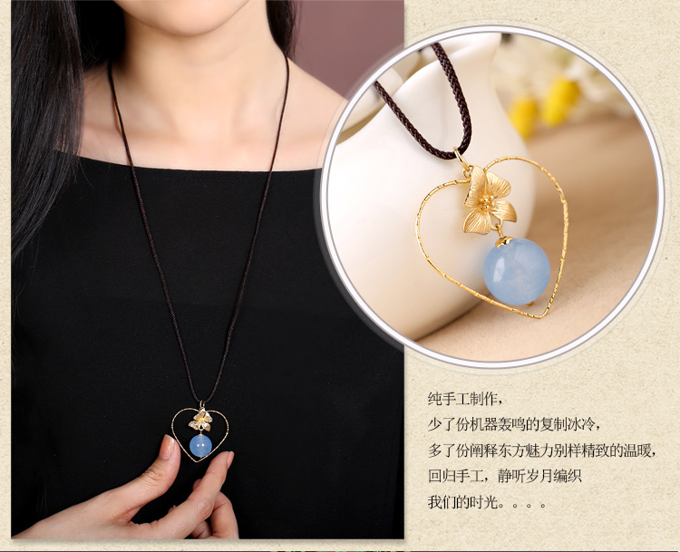 夢憶清淺項(xiàng)鏈，桃心冷淡風(fēng)首飾