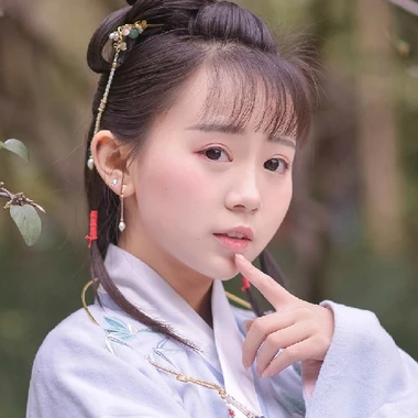 可愛漢服女生頭像，唯美古風(fēng)真人頭像