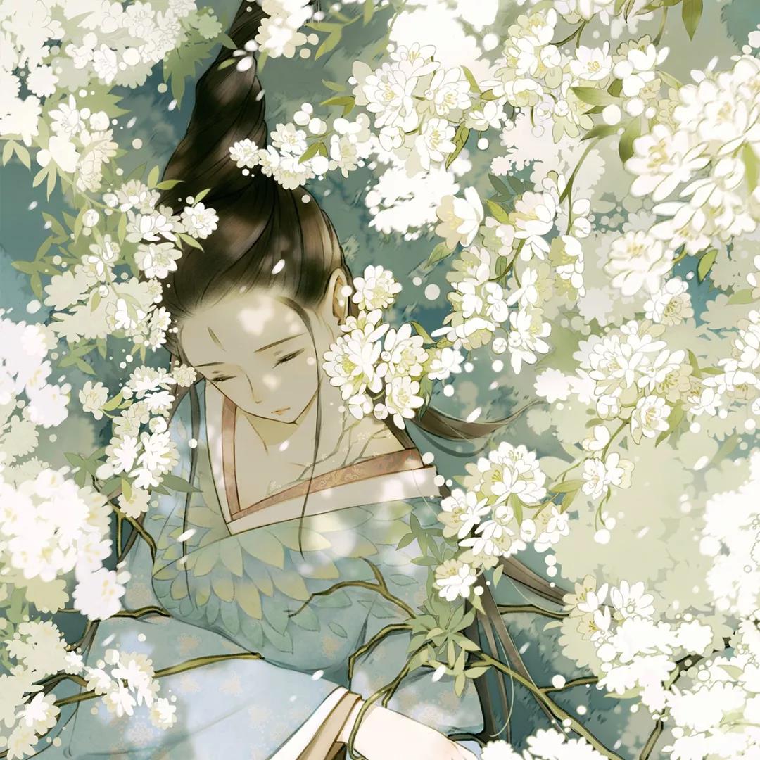 古風(fēng)女子頭像，一顰一笑盡動(dòng)人