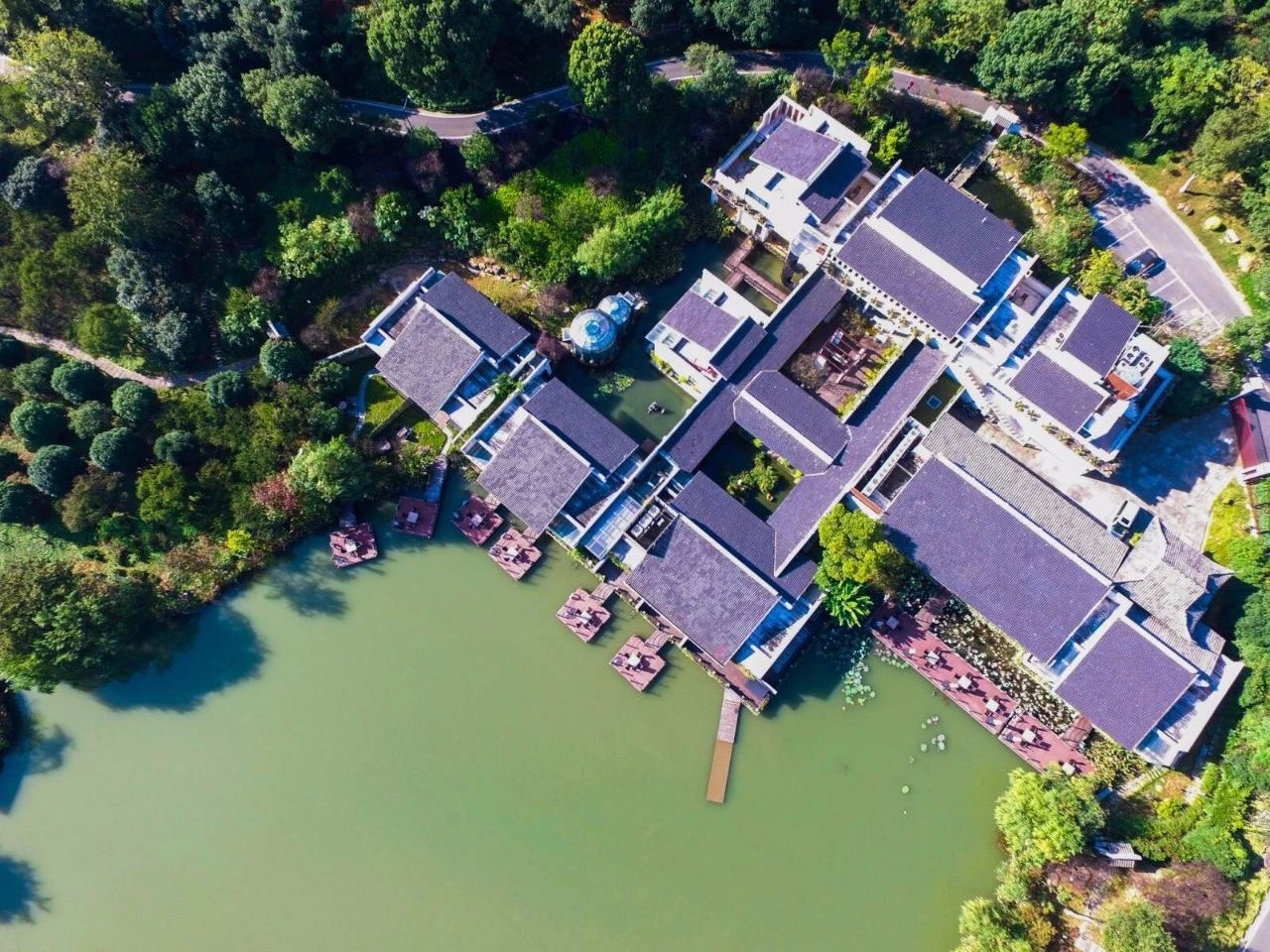 杭州·水墨蓉莊，保持一副獨立于塵世之外面孔