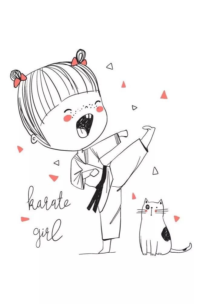 一組清新萌系簡(jiǎn)筆插畫：萌動(dòng)你的心靈！