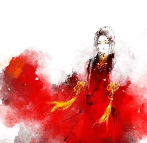 13款驚艷紅衣古風(fēng)圖片，唯美意境圖片!