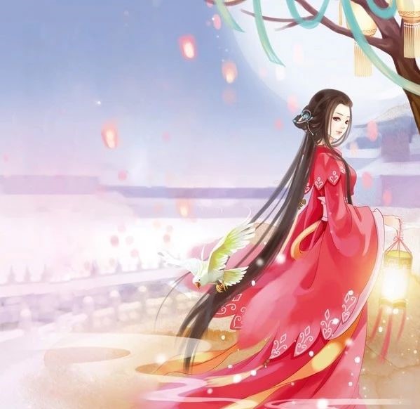 13款驚艷紅衣古風(fēng)圖片，唯美意境圖片!