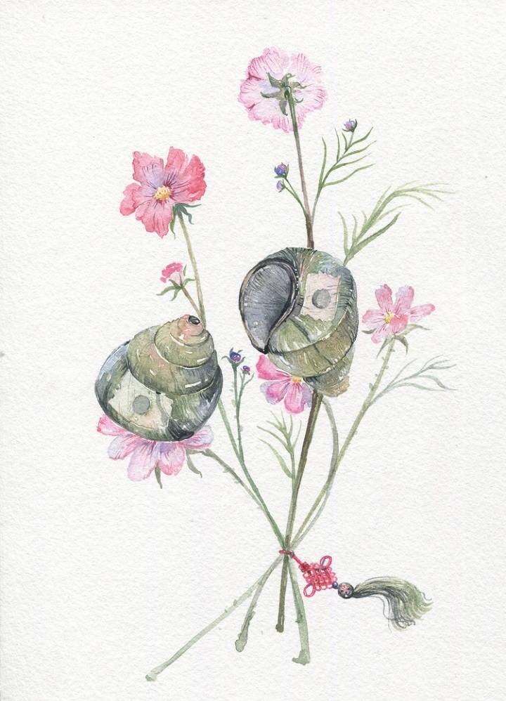 9款唯美古風(fēng)圖片：一組古風(fēng)樂器插畫！