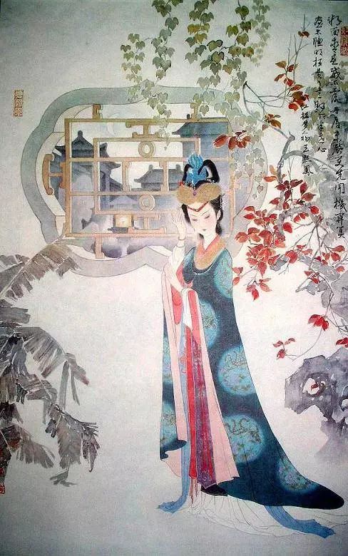 馮其庸國(guó)畫作品:手繪《紅樓夢(mèng)》人物圖美呆了