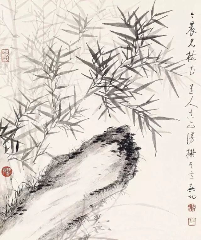 國(guó)畫(huà)竹子：竹語(yǔ)竹畫(huà)君子當(dāng)如竹！