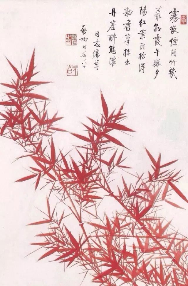 國(guó)畫(huà)竹子：竹語(yǔ)竹畫(huà)君子當(dāng)如竹！