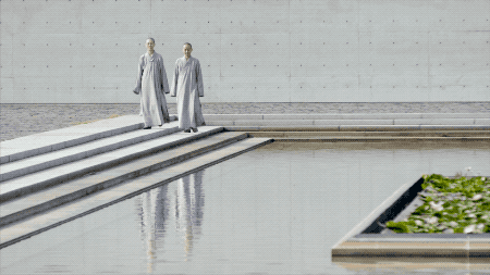 28000m2神秘寺廟-水月道場，吸引百萬人朝拜