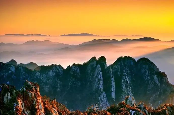 大美黃山：40幅黃山風(fēng)景攝影！
