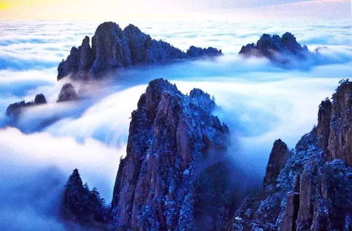 大美黃山：40幅黃山風(fēng)景攝影！