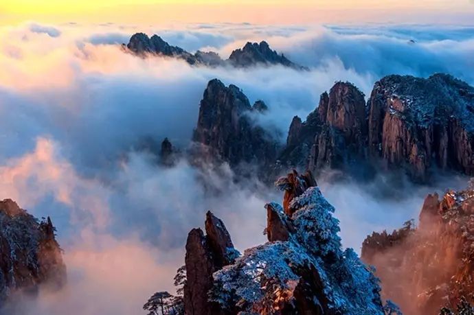 大美黃山：40幅黃山風(fēng)景攝影！