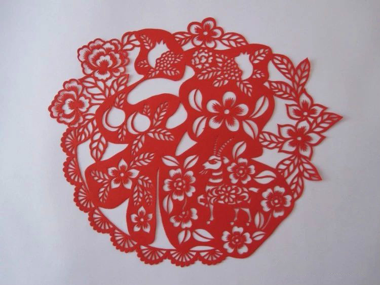 13款吉祥如意剪紙：燕山王老歪原創(chuàng)剪紙作品